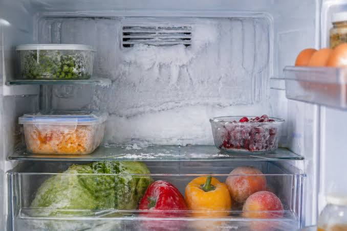 Refrigerator with dispenser panel