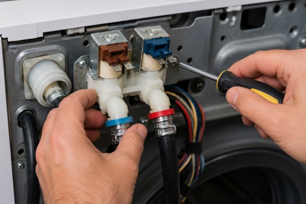 Water drainage issues with washing machine